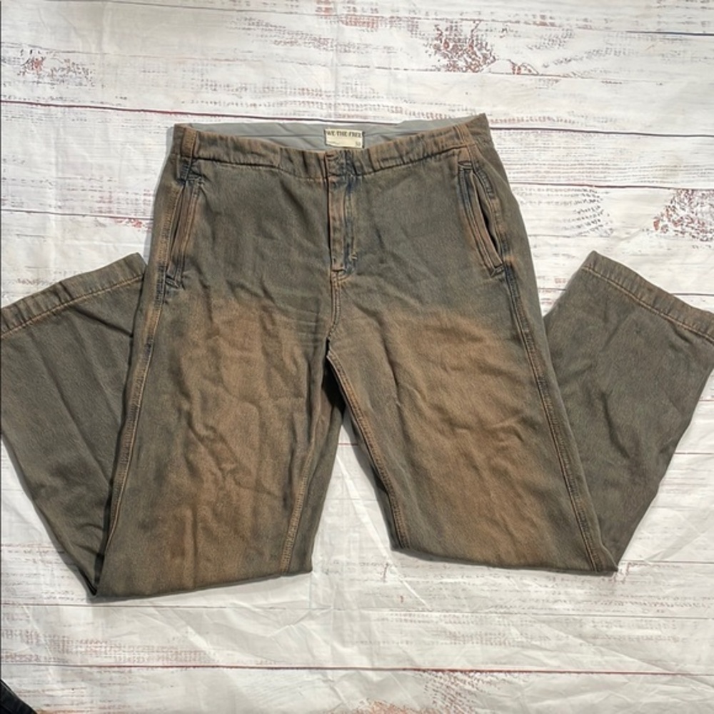 We The Free Brown and Tan Chinos